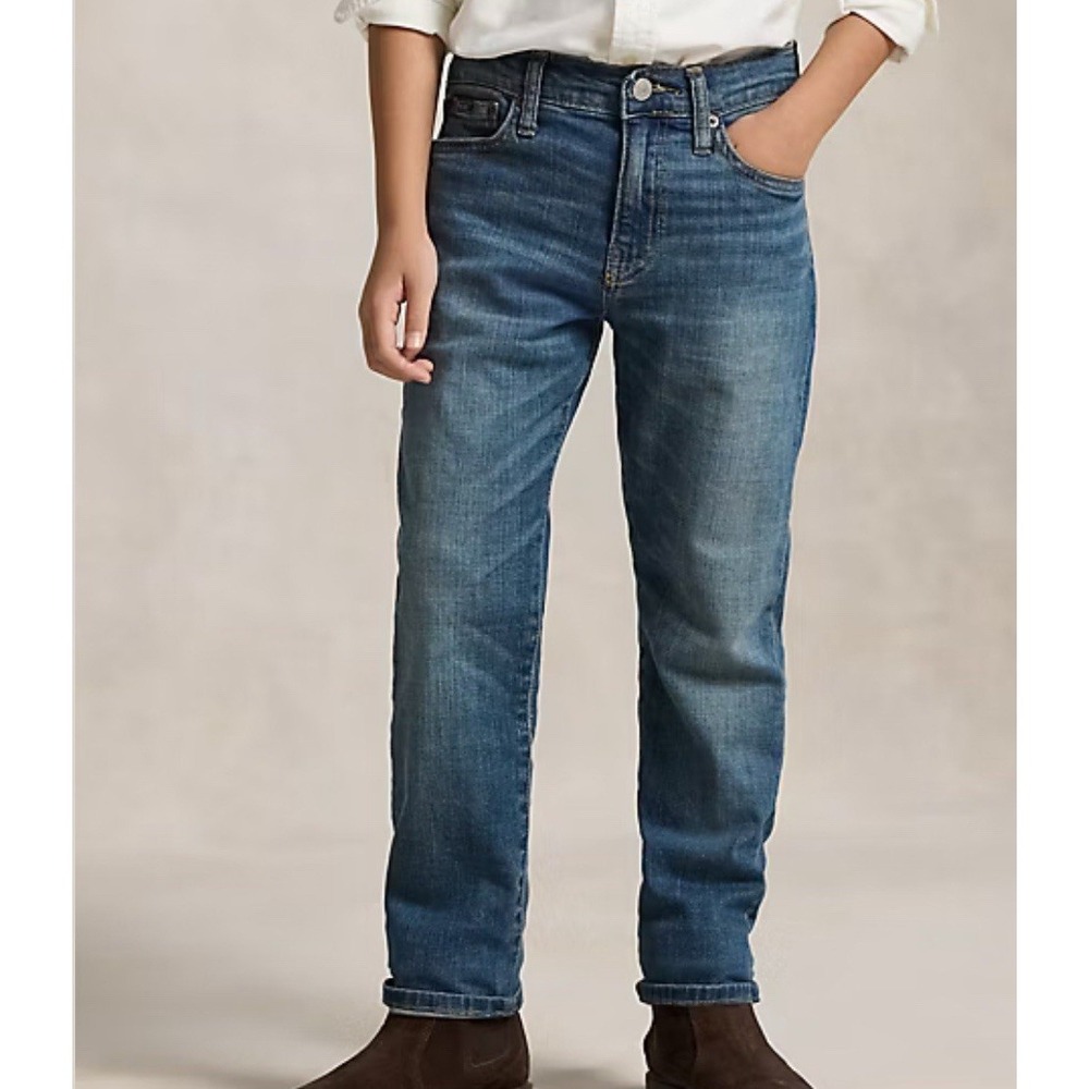 Polo Ralph Lauren Sullivan Slim Jeans Boys Youth  18 Authentic Adjustable Waist